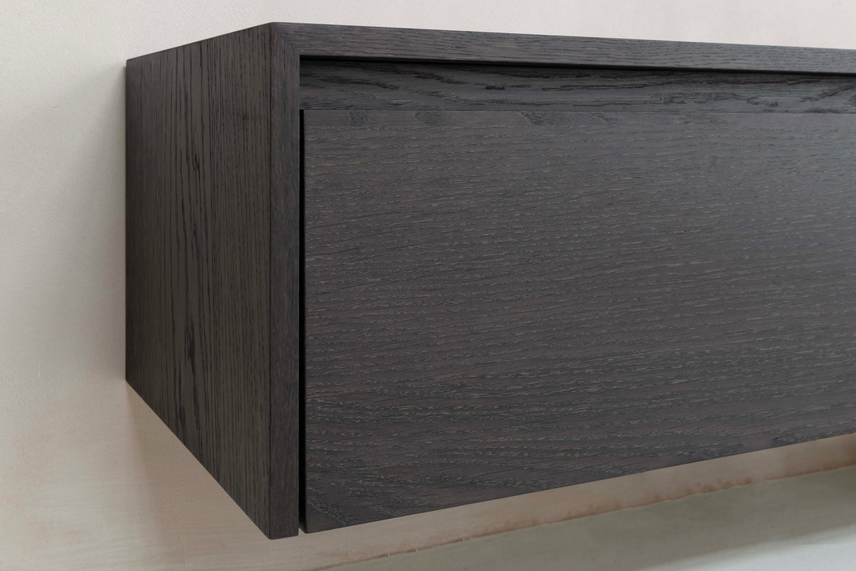 TV-meubel Mason - Zwevend - Eiken - 4 kleppen