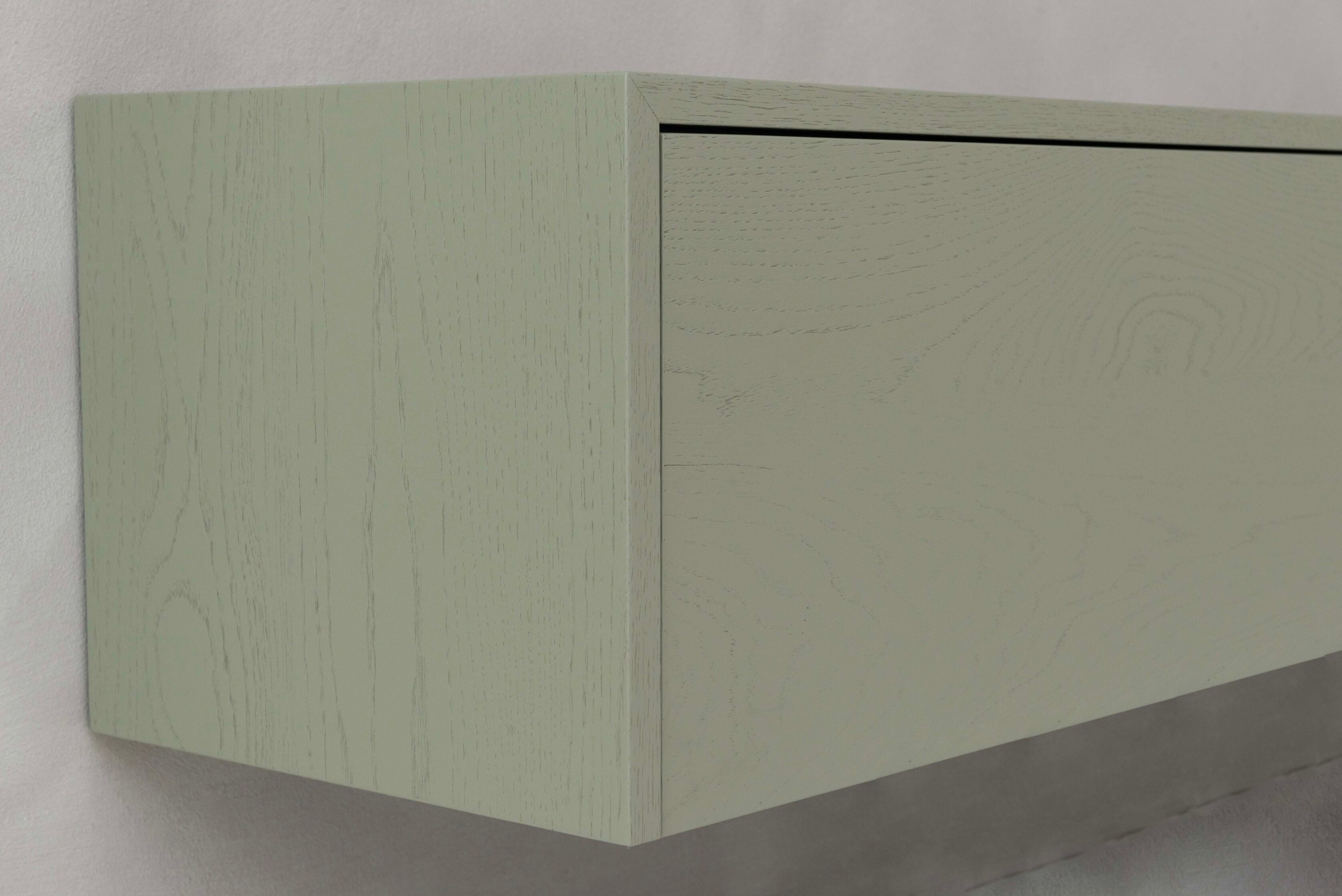 TV-meubel Johnson - Zwevend - Eiken - 2 kleppen