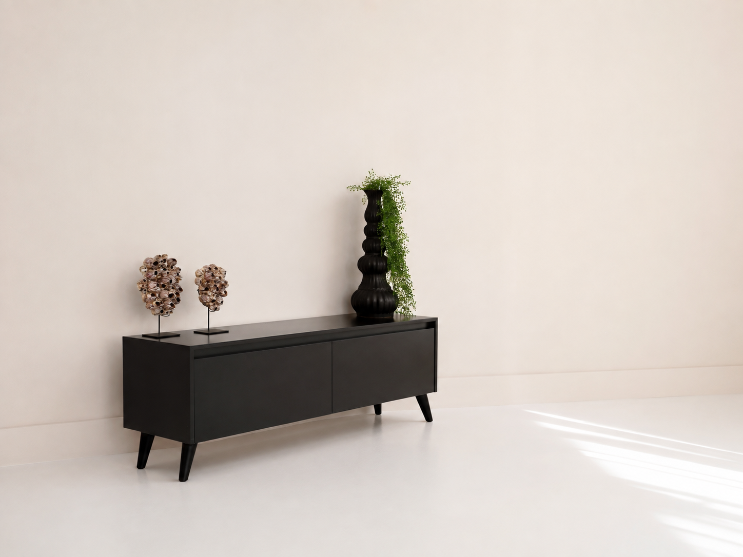 TV-meubel Mason - Staand - MDF - 2 kleppen