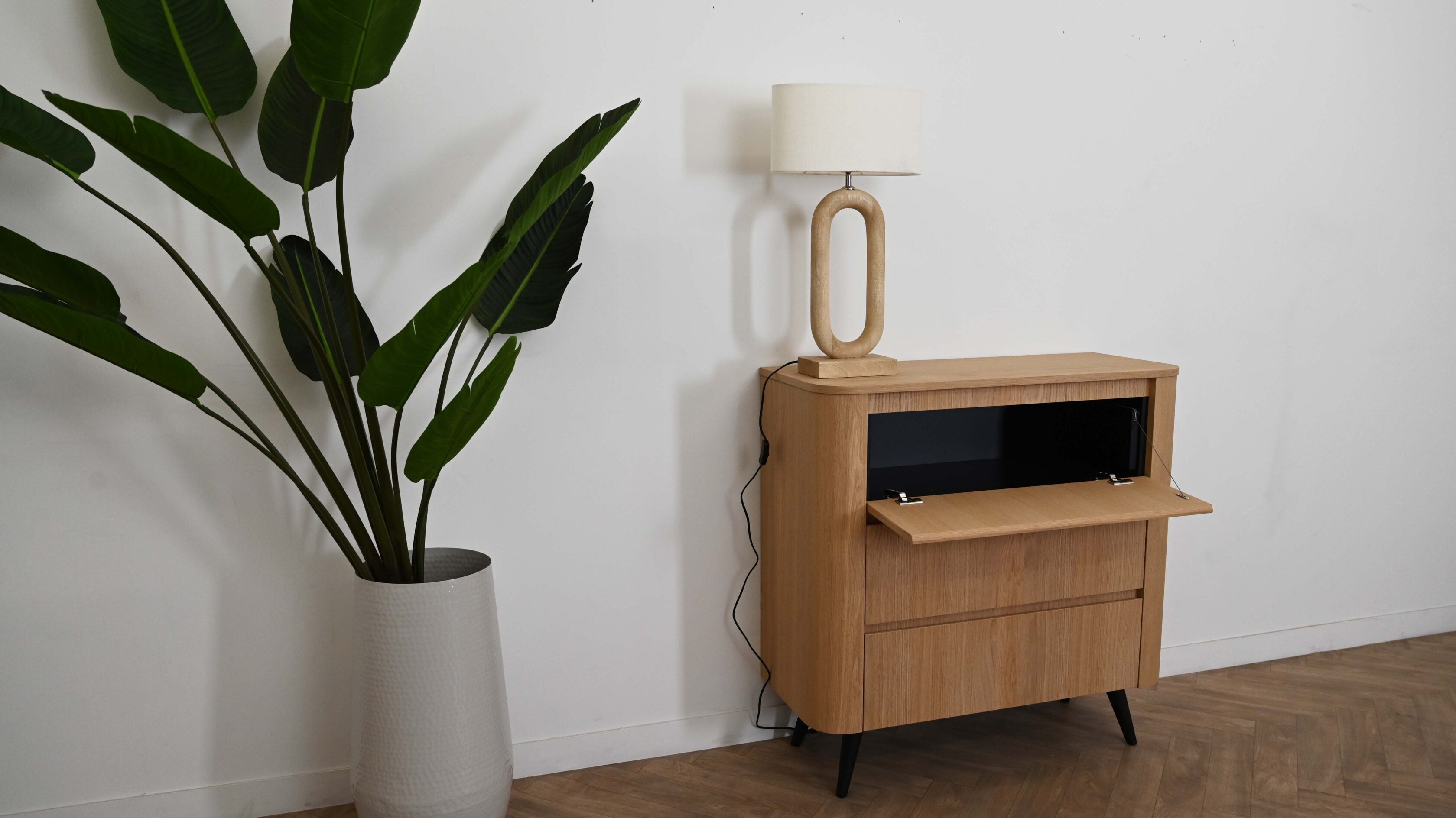 Dressoir Runa - Staand - Eiken - 3 kleppen