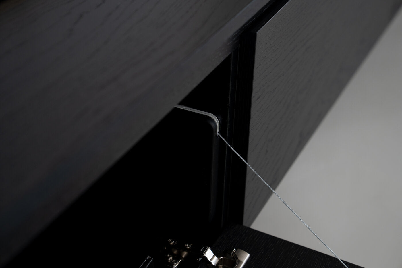 TV-meubel Johnson - Staand - Eiken - 3 kleppen