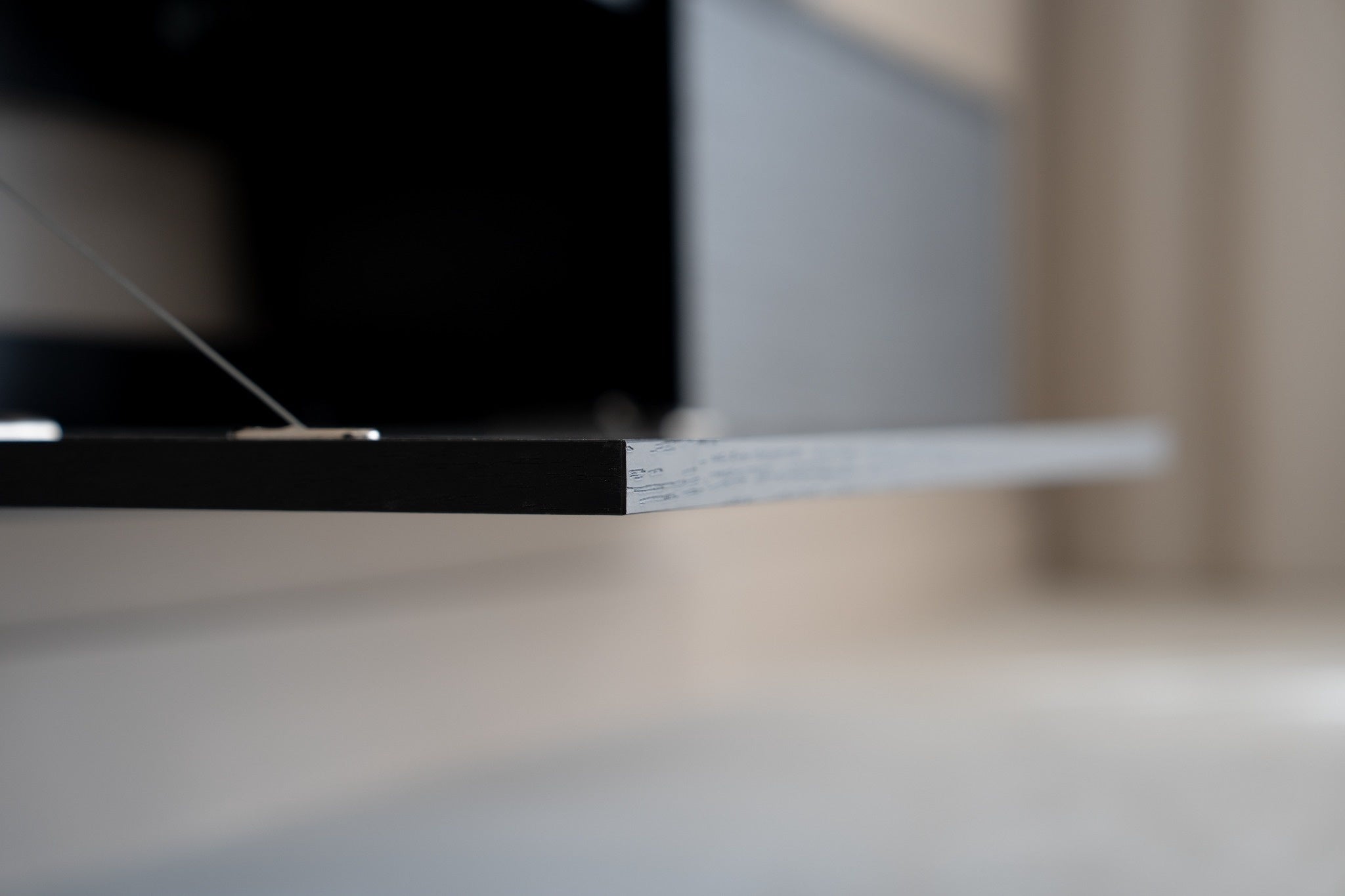 TV-meubel Johnson - Zwevend - Eiken - 3 kleppen