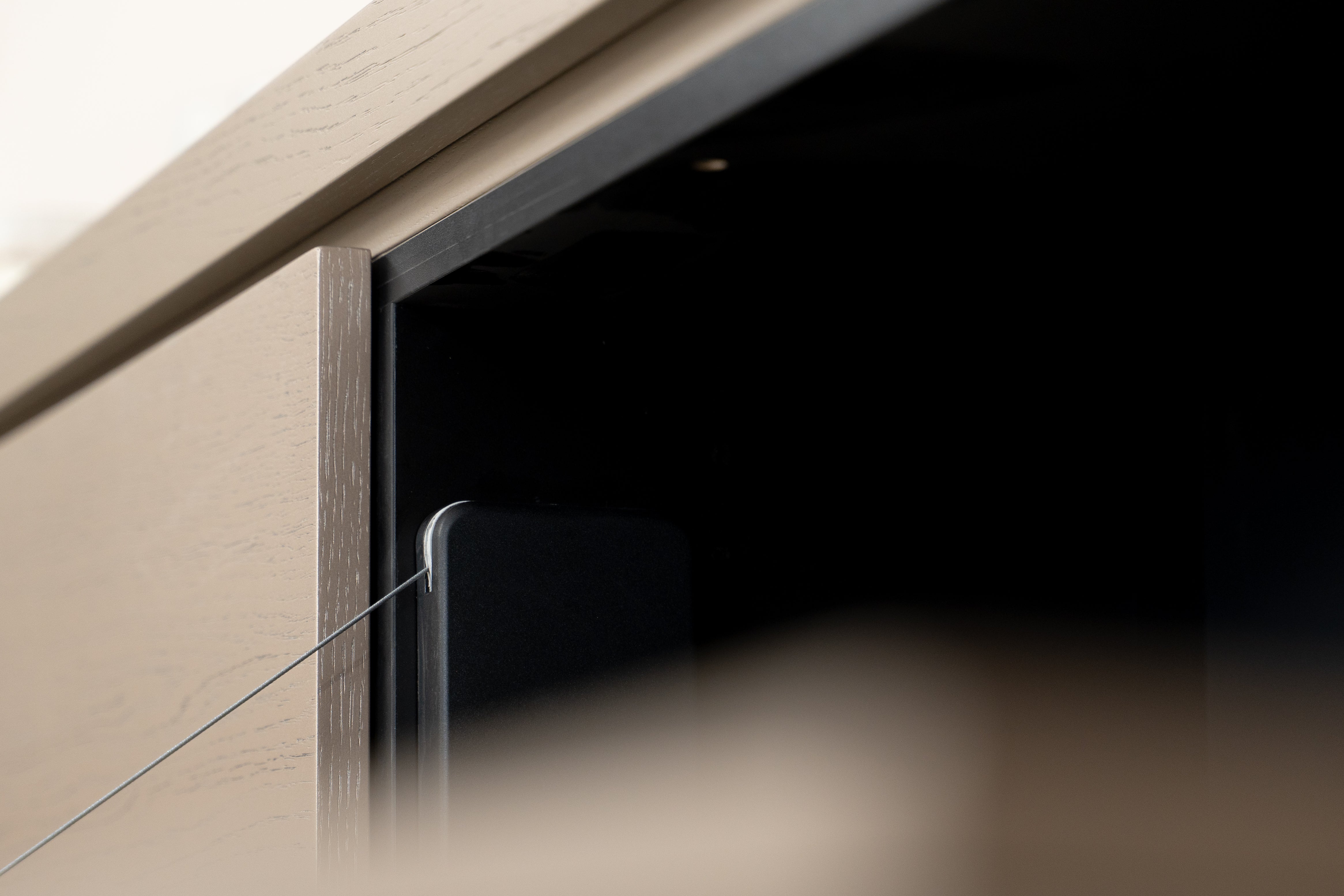 TV-meubel Rockefeller - Zwevend - Eiken - 3 kleppen