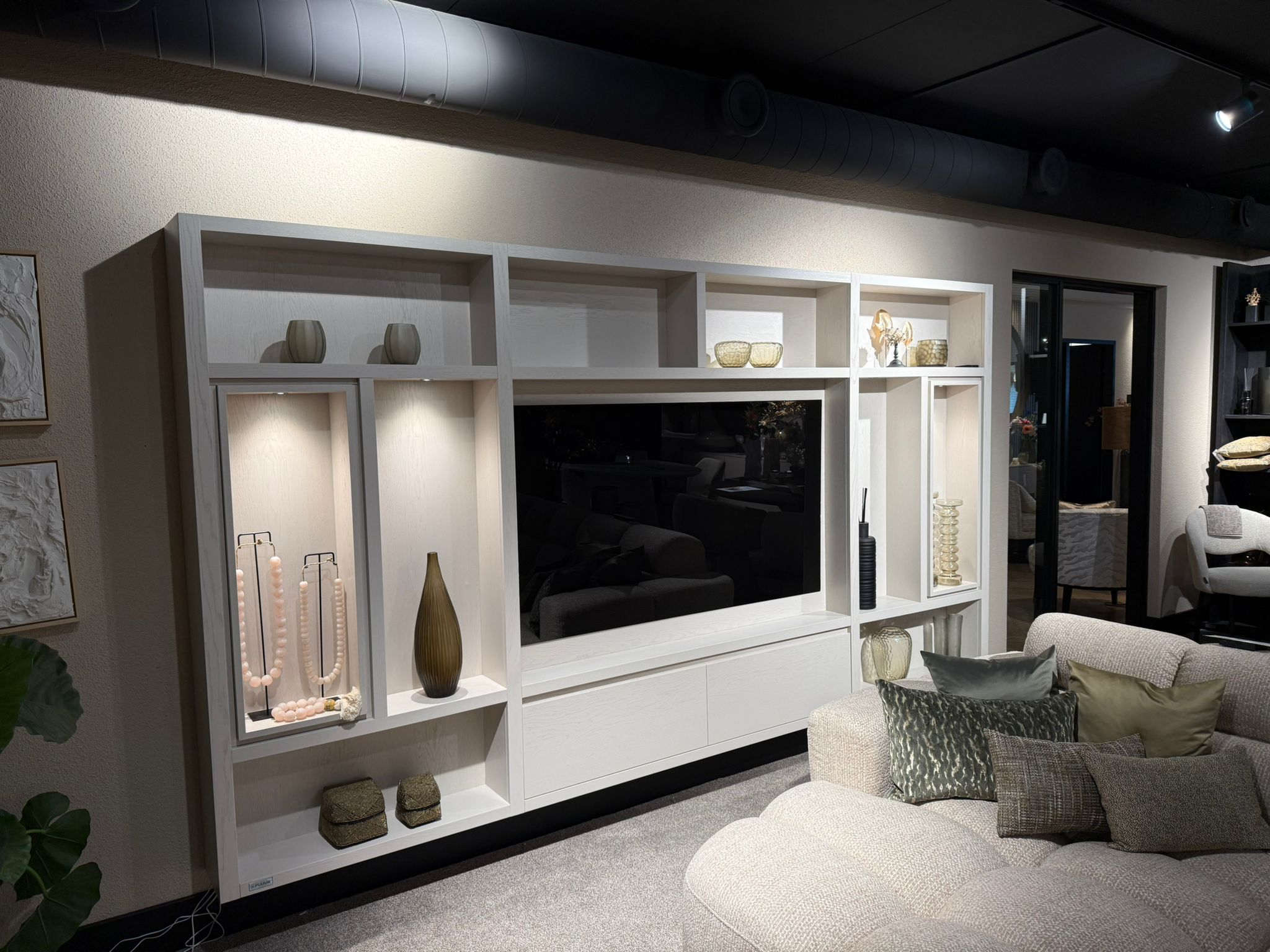 Cinewall Como - Zwevend - Eiken