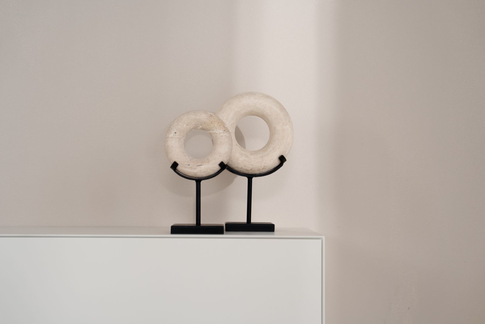 TV-meubel Zyan - Zwevend - MDF - 2 kleppen