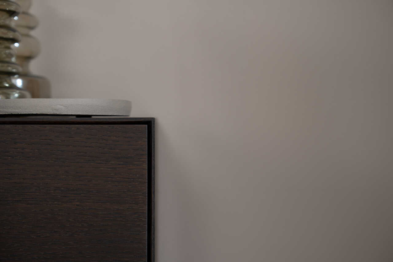 Tv-meubel Zyan - Zwevend - Eiken - 3 kleppen