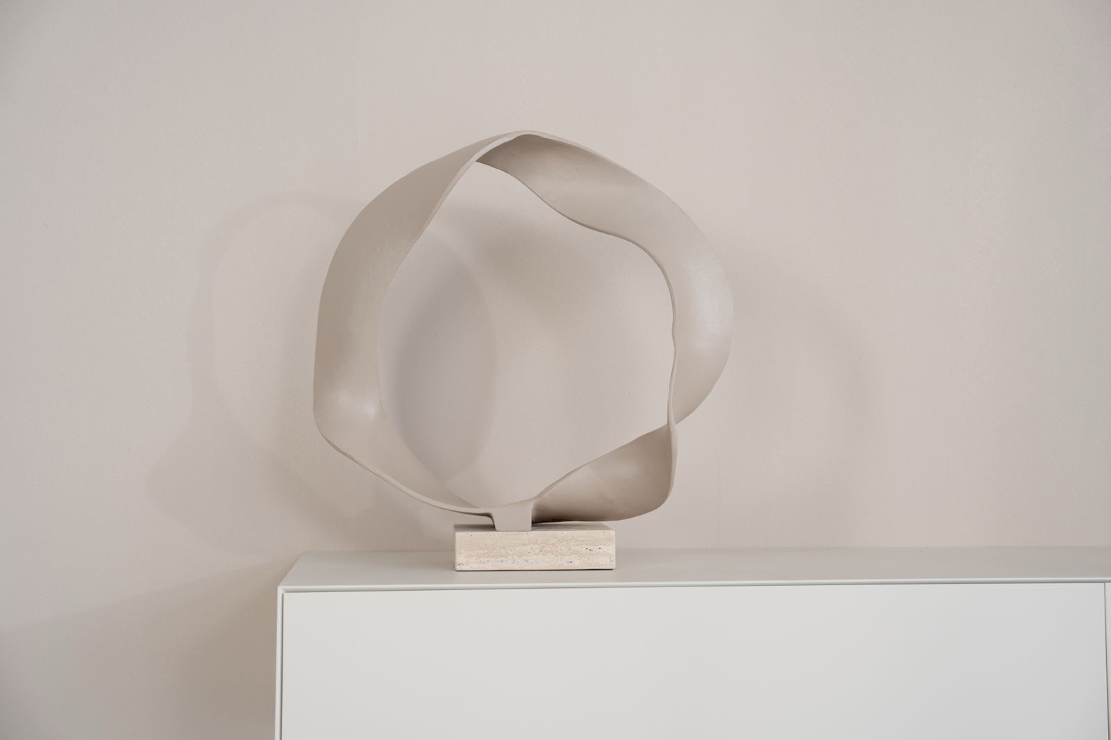 TV-meubel Zyan - Zwevend - MDF - 2 kleppen