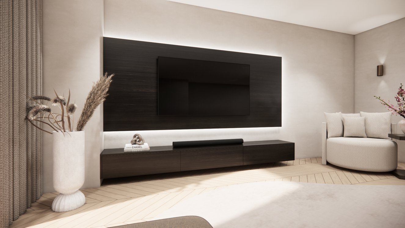 Wandpaneel - Eiken - TV paneel