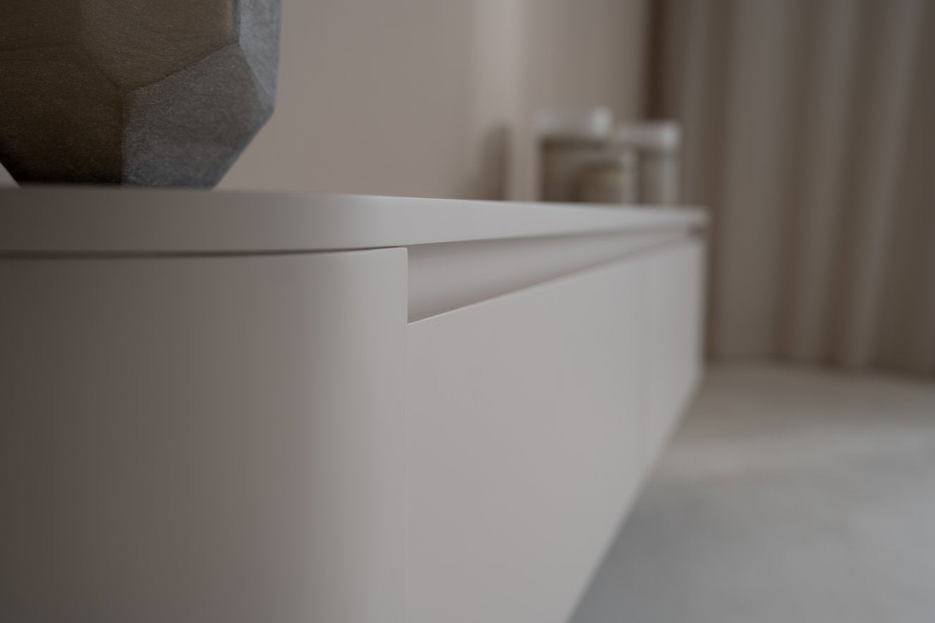 TV-meubel Runa - Zwevend - MDF - 3 kleppen