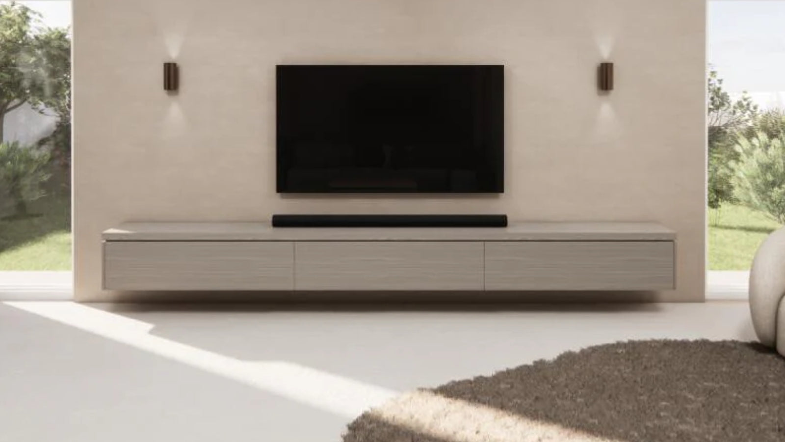 tv meubel hangend