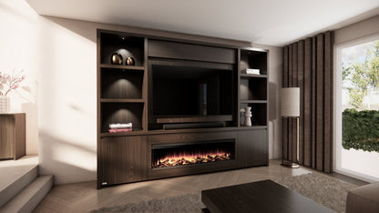 Cinewall Andrew - Staand - Eiken - 2 Deurs - 280-340 cm - British Fires