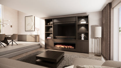 Cinewall Andrew - Staand - Eiken - 2 Deurs - 280-340 cm - British Fires