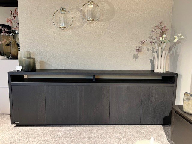 Dressoir Ferrero - Staand - Bruin - Eiken - 5 Deurs
