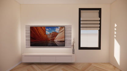 TV-meubel Runa - Zwevend - MDF - 3 kleppen