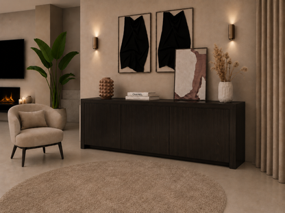 Dressoir Bezos - Staand - Eiken - 3 Deurs