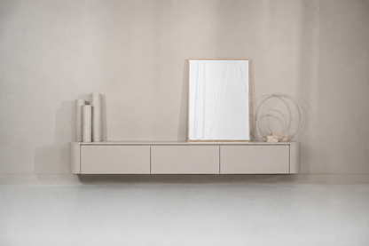 TV-meubel Runa - Zwevend - MDF - 3 kleppen