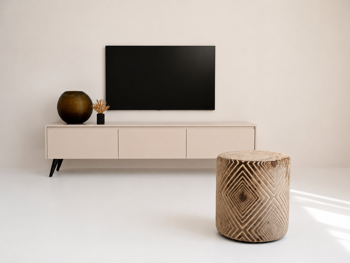 TV-meubel Mason - Staand - MDF - 3 kleppen