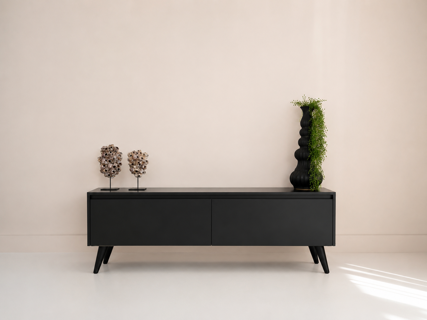 TV-meubel Mason - Staand - MDF - 2 kleppen