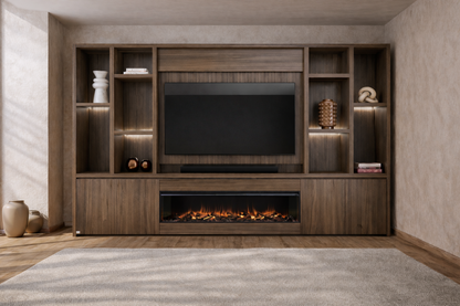 Cinewall Hudson - Staand - Eiken - 4 Deurs - 350-410 cm - British Fires