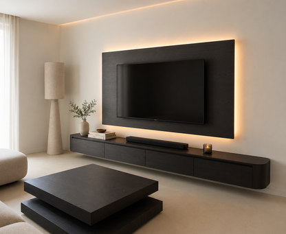 Wandpaneel - Eiken - TV paneel