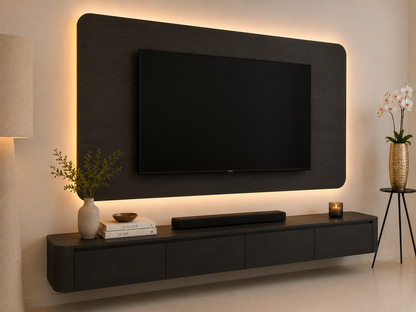 Wandpaneel - Eiken - TV paneel