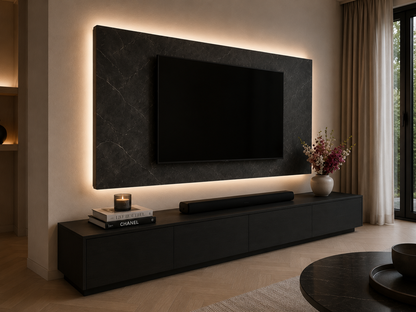 Wandpaneel - Marmer - Melamine - TV paneel