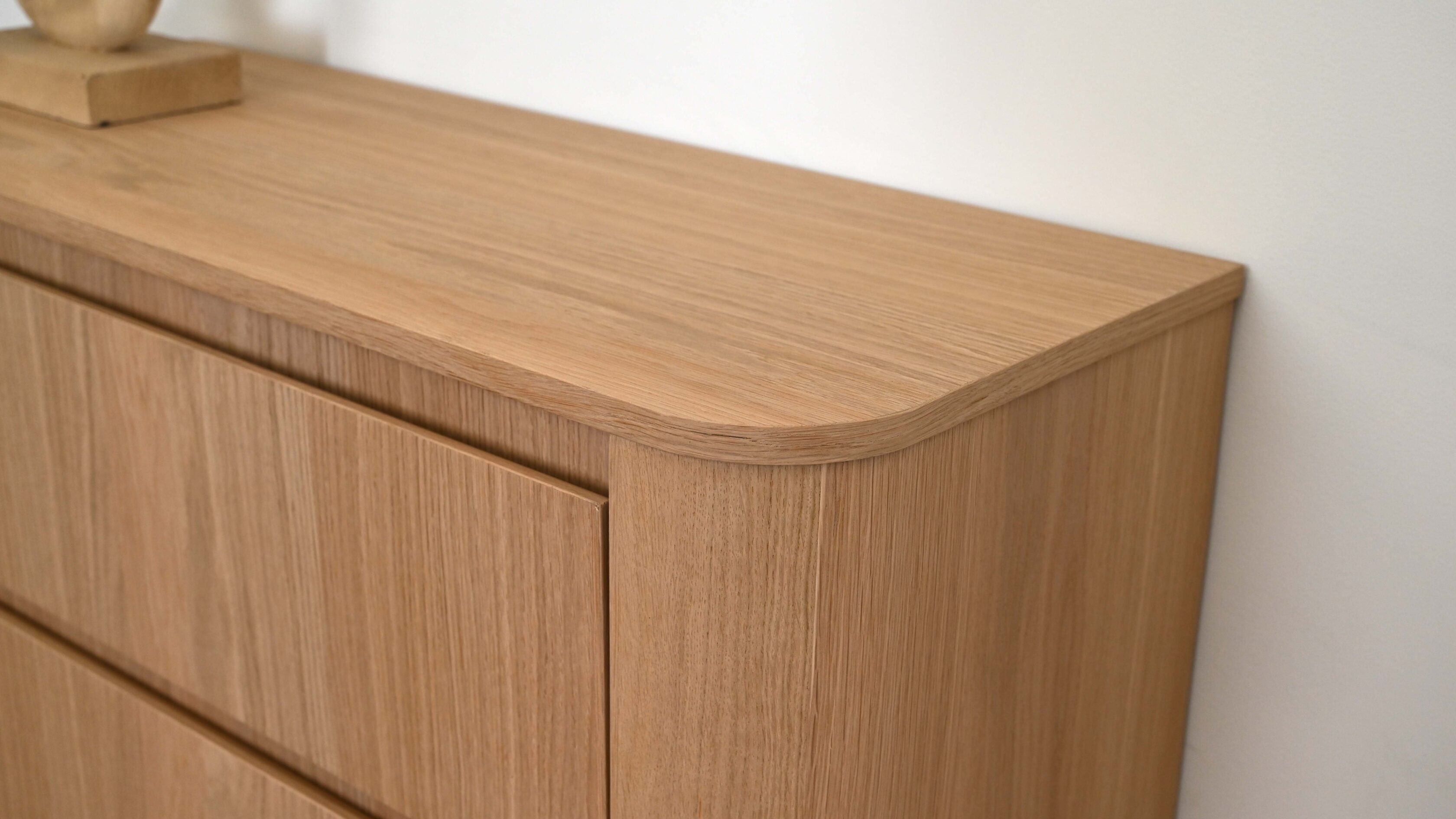 Dressoir Runa - Staand - Blank - Eiken - 3 kleppen