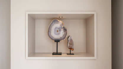 Tv-meubel Zyan - Mdf - Elektrische haard - Met koof