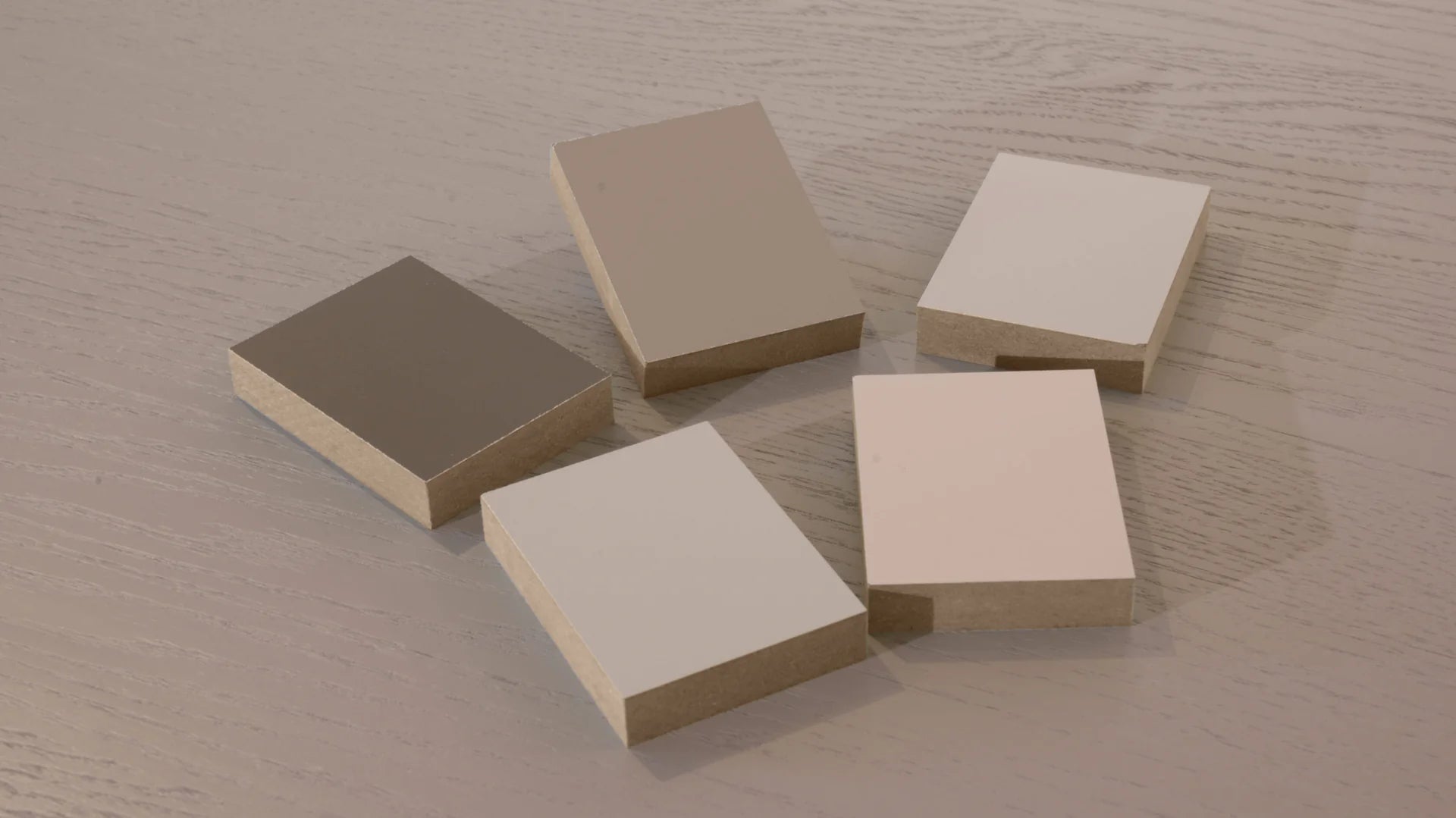 Kleurstalenbox per 5 Stuks | MDF Mat