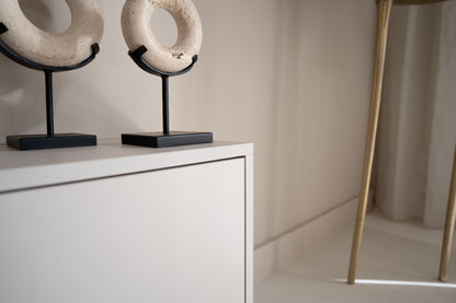 TV-meubel Johnson - Zwevend - MDF - 3 kleppen