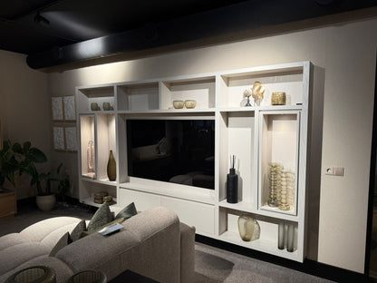 Cinewall Como - Zwevend - Eiken