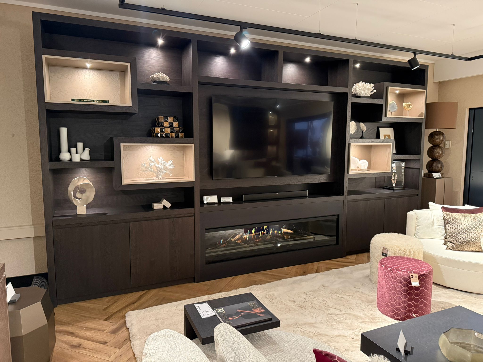 Monroe Cinewall - Staand - Eiken - 500 cm