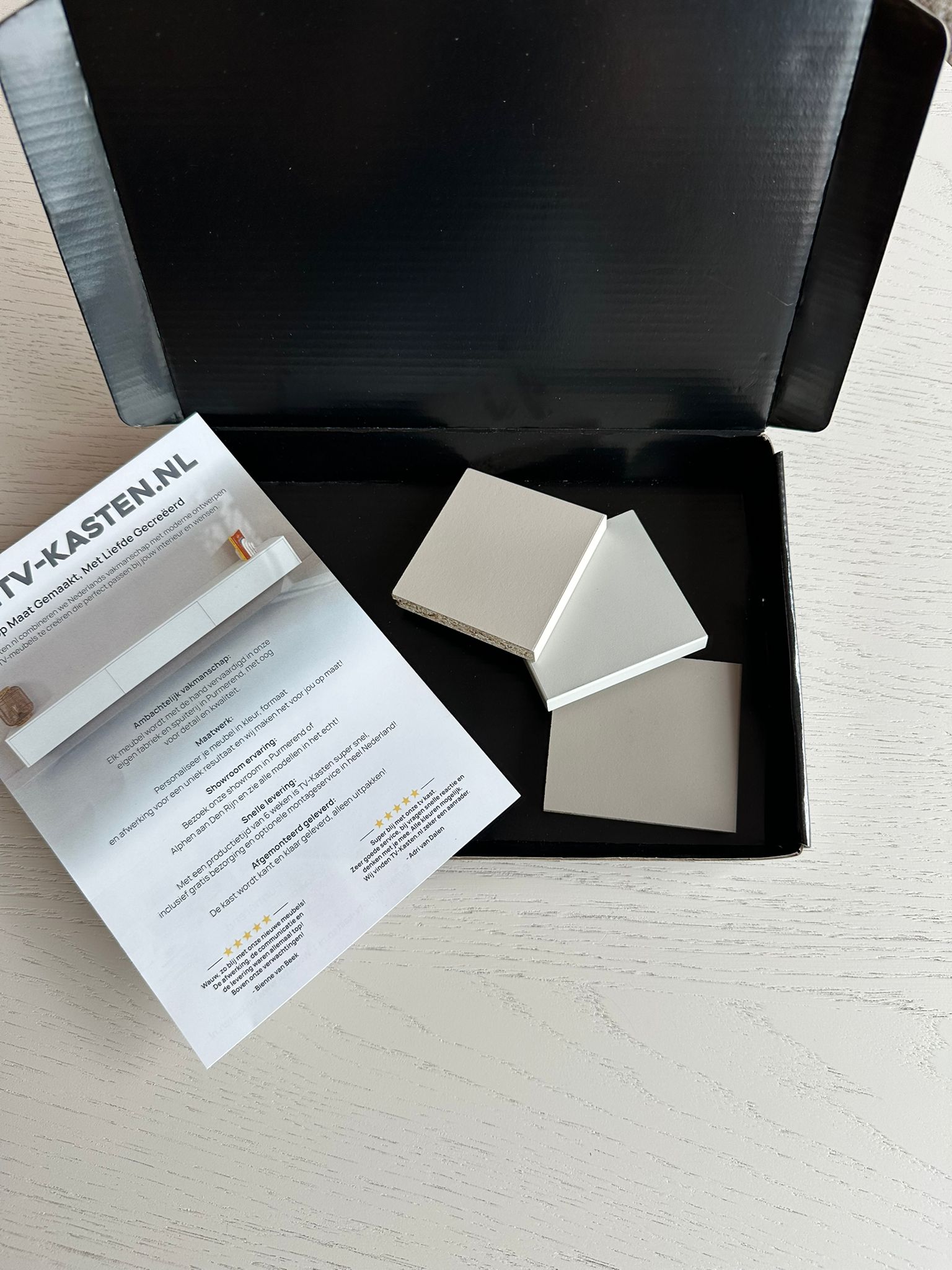 Kleurstalen per stuk | Melamine uni kleur