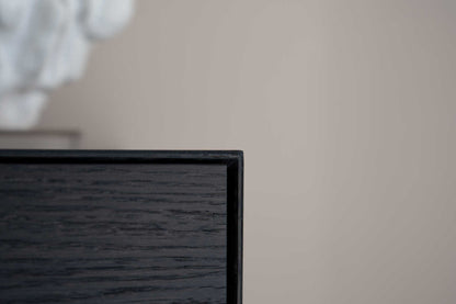 Tv-meubel Zyan - Zwevend - Bruin - Eiken - 2 kleppen