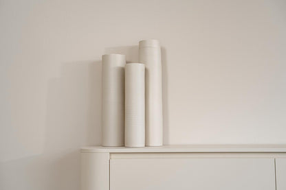 TV-meubel Runa - Zwevend - Off White - MDF - 4 kleppen