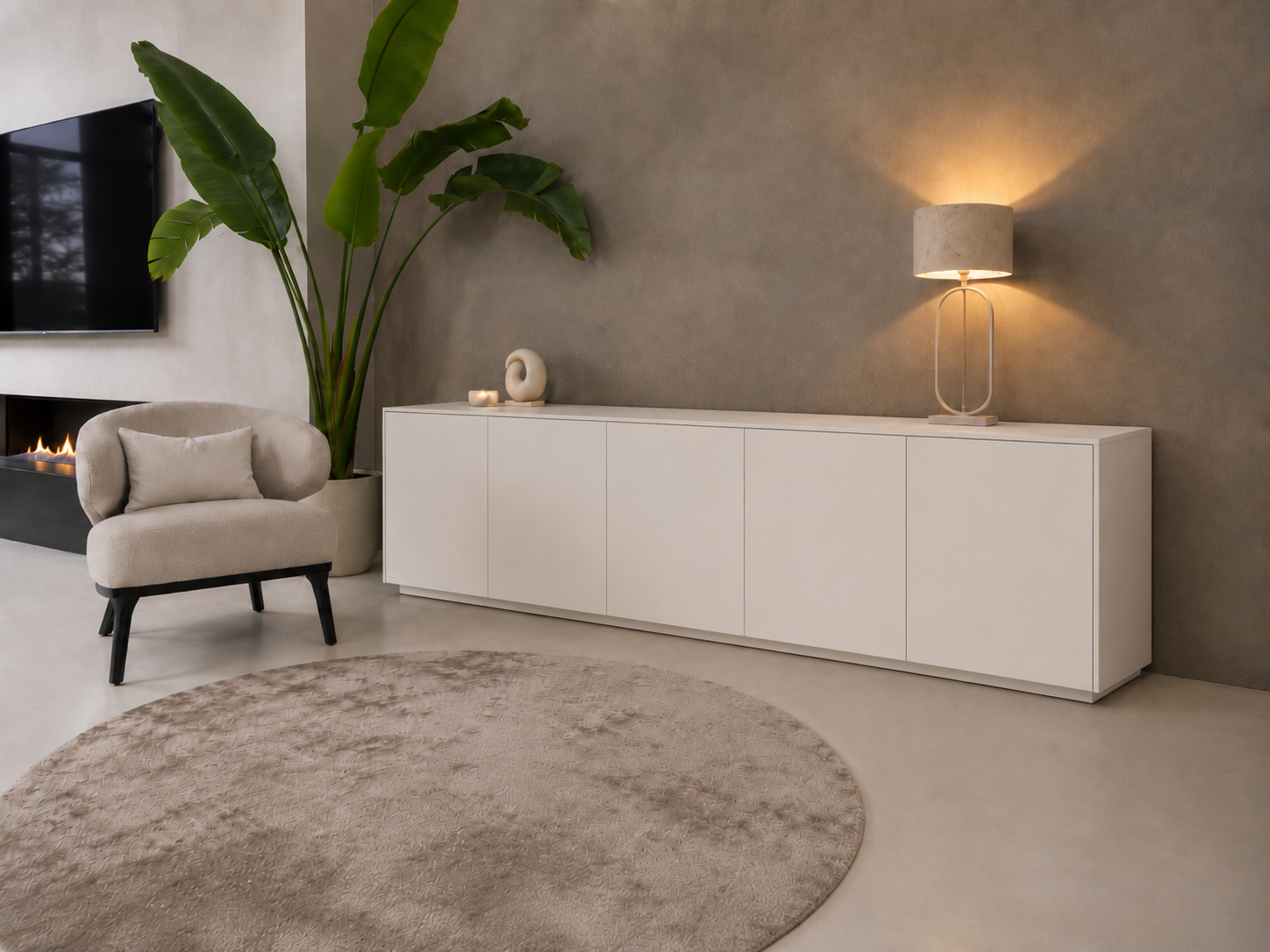 Dressoir Johnson - Staand - MDF - 5 Deurs