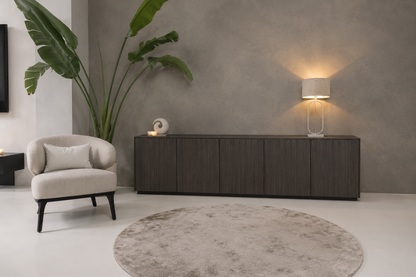 Dressoir Johnson - Staand - Eiken - 5 Deurs