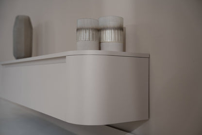 TV-meubel Runa - Zwevend - MDF - 3 kleppen