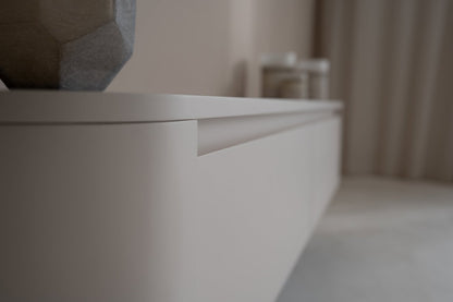 TV-meubel Runa - Zwevend - MDF - 3 kleppen