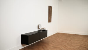 Zyan | Zwevend tv-meubel | Verstek | Scandinavisch Design | 2 Kleppen | 120 – 160 cm